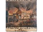 Po��r hostince Zelen� strom v Chomutov� - 3.6.1838